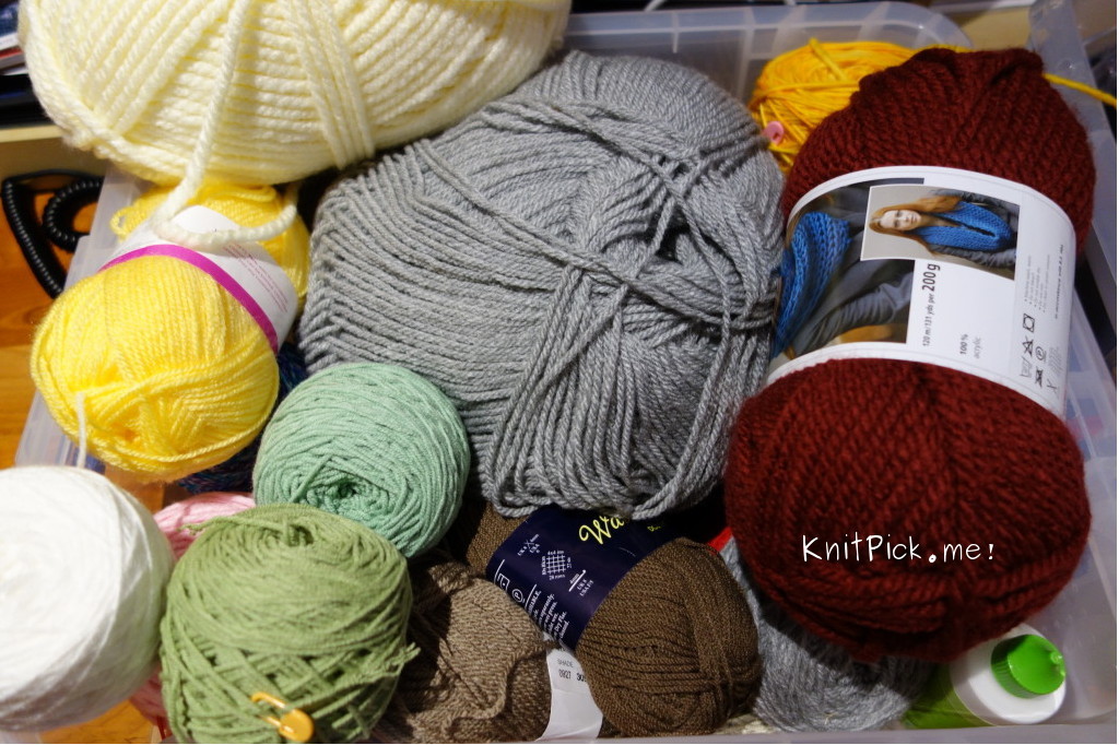 Part of my yarn stash